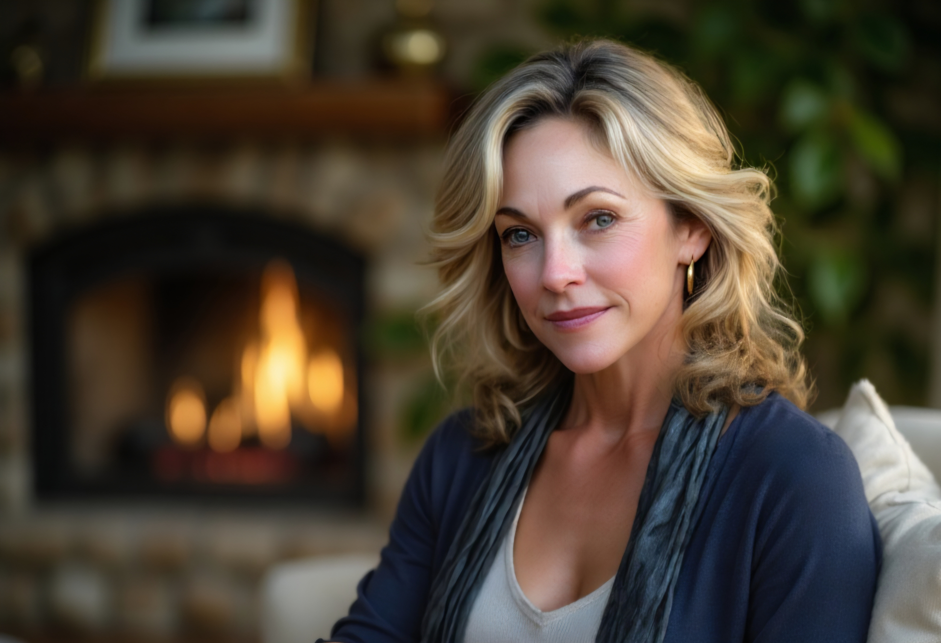 Portrait of Liz, AI creator testimonial